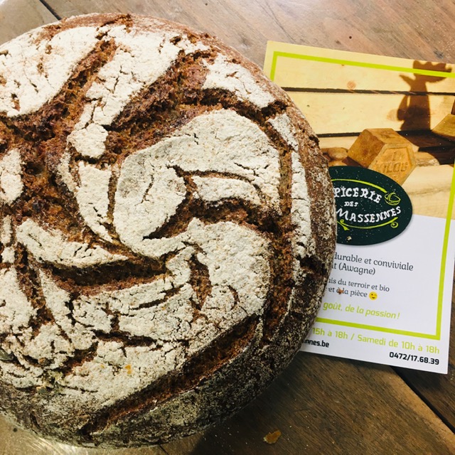 pain 800g - seigle 100% - levain